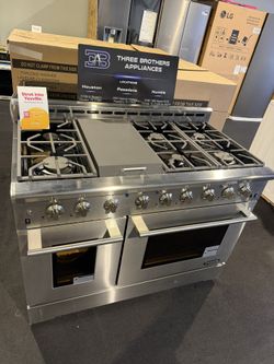 NXR 48” Stainless Steel Gas Range