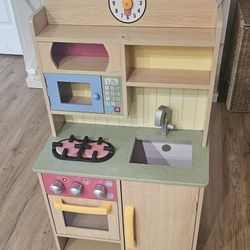 Wood Play Kitchen Little Chef