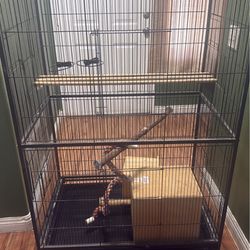 Large parrot cage