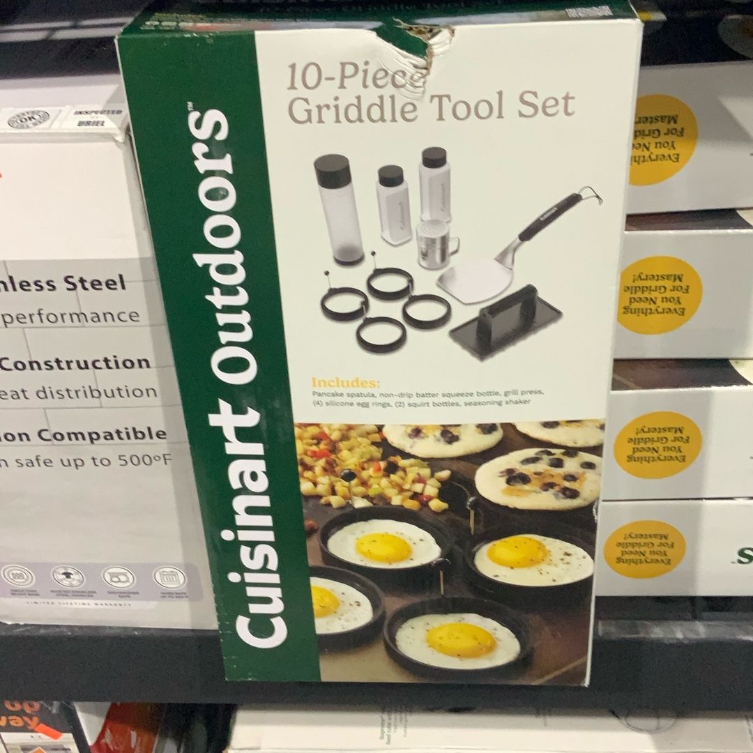 Cuisinart 10 Pc Griddle Tool Set for Sale in Montclair, CA - OfferUp