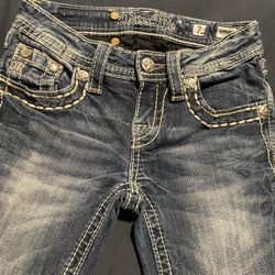 Miss Me Boot Cut Jeans Size 7 Girls 
