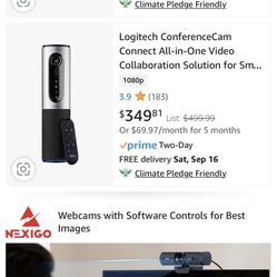 Logitech Conference, Webcam