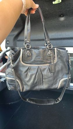 Coach Leather Tote Bag