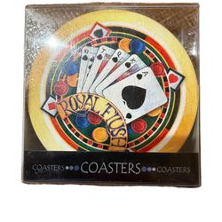 Set Of 4 Absorbent Coasters