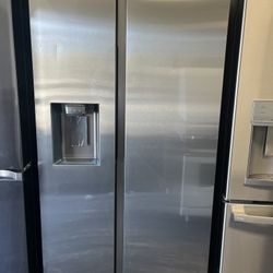 ‼️‼️ Samsung Side By Side Refrigerator Stainless Steel New ‼️‼️