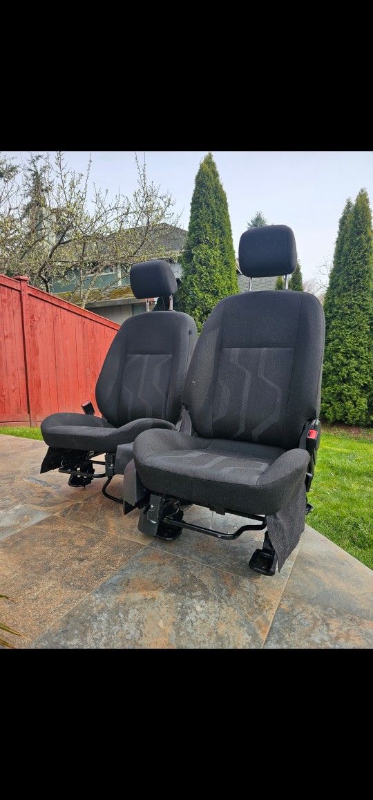 2014-2018 Ford Transit Connect Van Front Seats