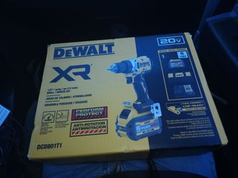 DeWalt XR 1/2" Drill/Driver Kit With 6Ah Flexvolt Battery & Charger
