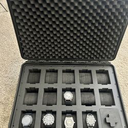 Case With 5 Watches 