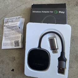 Wireless Car Play Adapter For Car Truck Suv