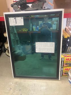 Simonton Black Picture Windows 36x48”