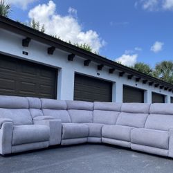 🛋️ Couch/Sofa Sectional - Recliners - PROFESSIONALLY CLEANED - Gray - Delivery Available 🚛