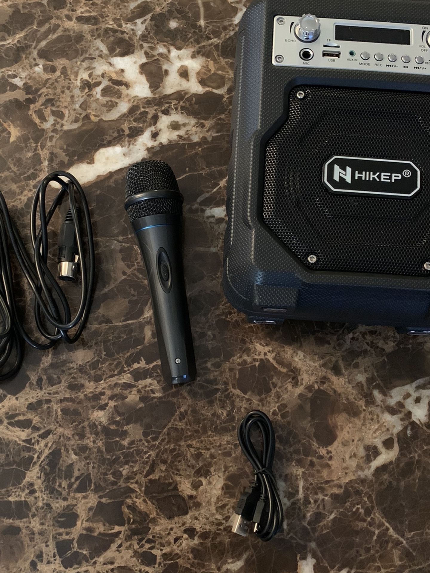 Portable Karaoke With Microphone