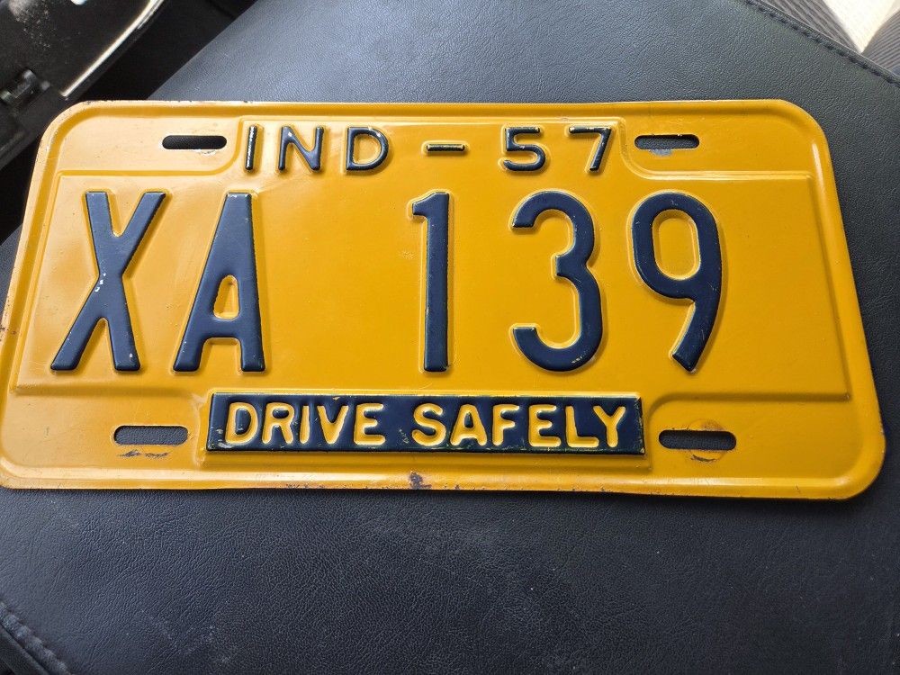 Vintage 1957 Tag