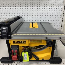 Dewalt 8-1/4 Inch Corded Portable Table Saw 15 Amp