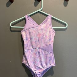 NEW NWOT Girls sz XS (4/5) Leotard Tie Dye Racerback