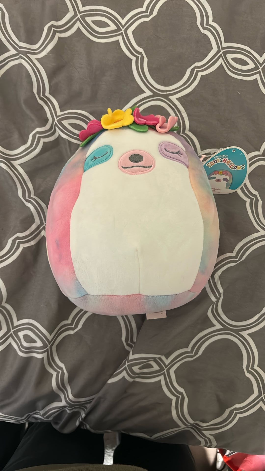 Rainbow Sloth Squishmallow