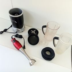 NutriBullet Rx Blender with Accessories & Brentwood Hand Blender