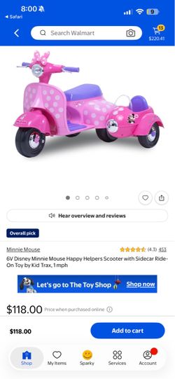 Minnie Mouse Ride On