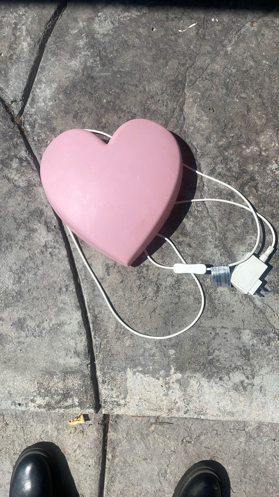 Ikea Pink Heart Wall Light