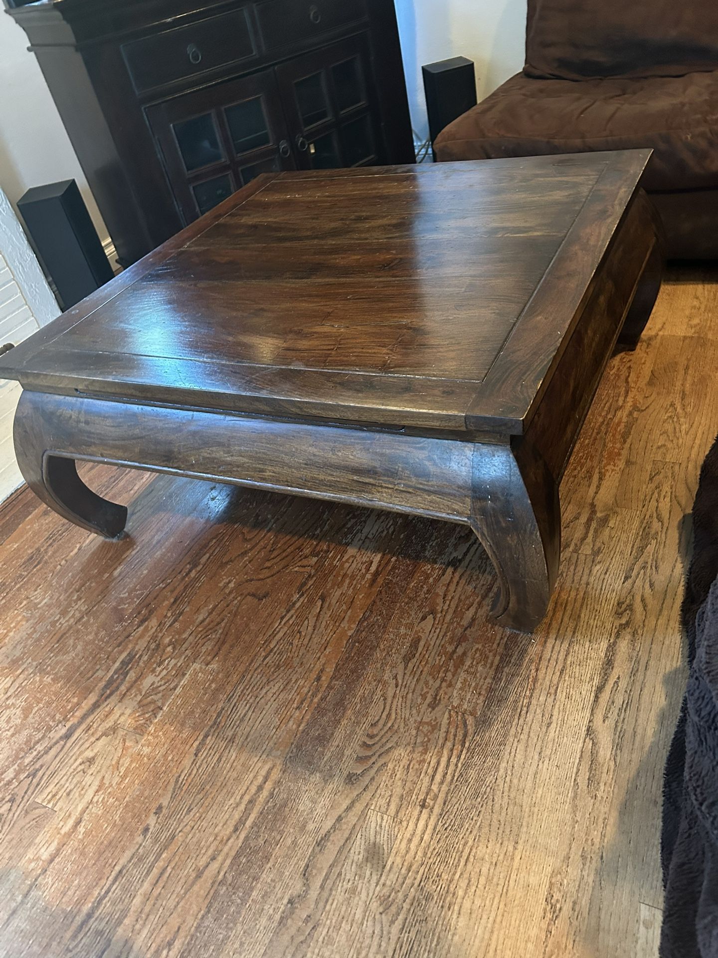 Square Wood Coffee table