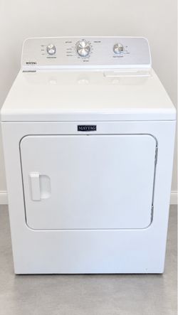 Maytag White Front-Load Dryer