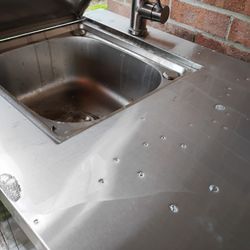 Outside Sink For Grilling 