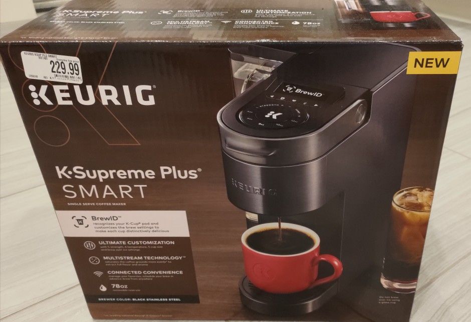 Keurig® K-Supreme Plus SMART Single Serve K-Cup Pod Coffee Maker