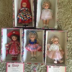 Vogue Ginny Dolls Collection Set of 5