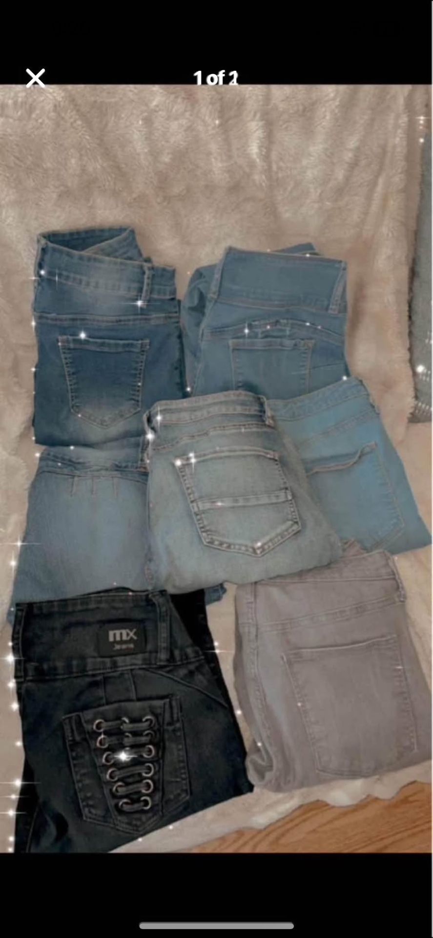 Big Bag Of Size 10 & 11 Jeans
