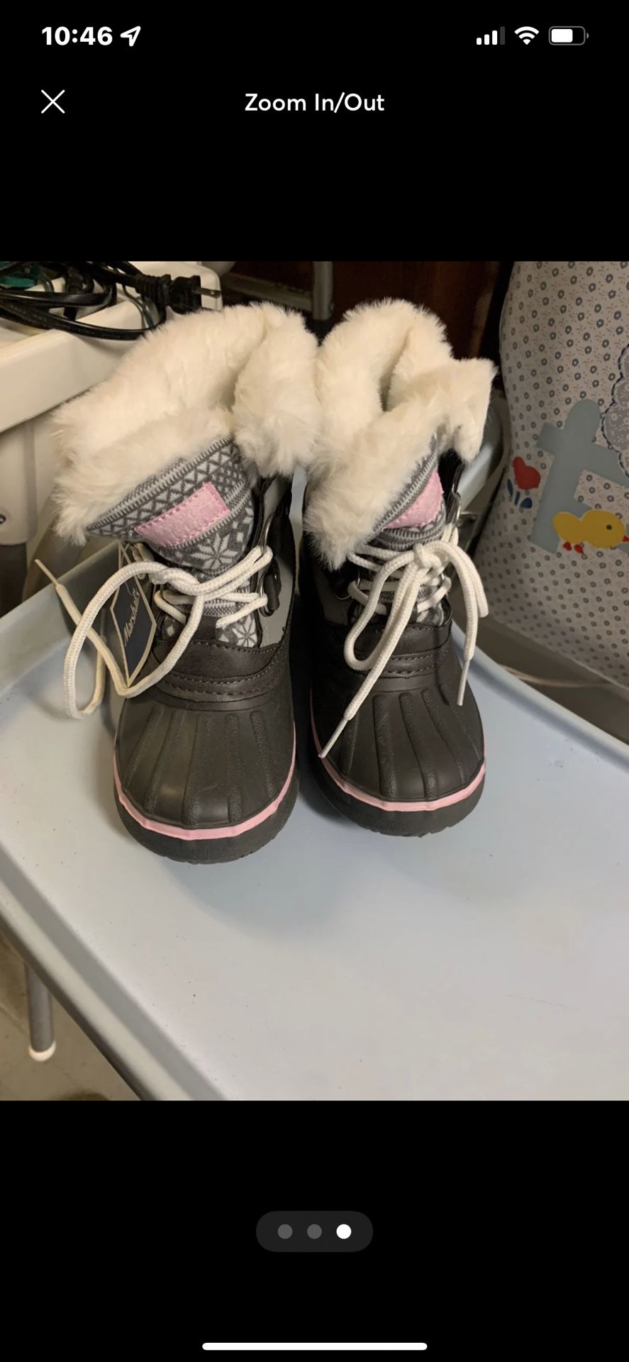 Girls London Fog Snow Boots
