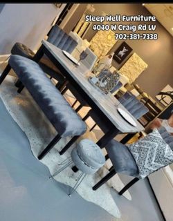 🇺🇸 ✨️ Dining Table Chair Sets! Furniture Sectionals, Queen Bedrooms Avail