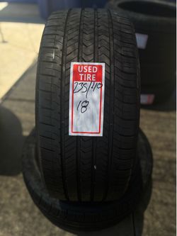 1 Goodyear used tire 235/40/18