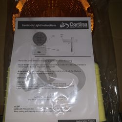 Barricade Lights $100 Each Box 10 Count