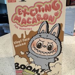 New sealed Sea Salt Coconut Labubu Exciting Macaron AUTHENTIC