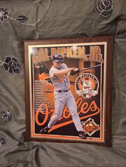 Cal Ripken Jr. Baltimore Orioles "Career Accomplishments" Commemorative Plaque