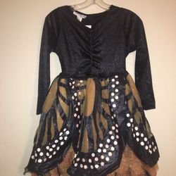 Monarch Butterfly Costume Chasing Fireflies Sz 10