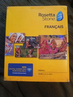 Rosetta Stone Frencg And Dutch