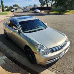 03 Infiniti G35- Tags Good Through 4/26