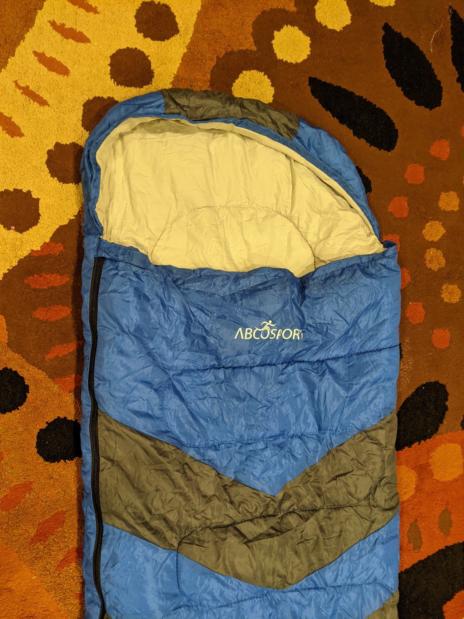 Abcosport Single Sleeping Bag Lightweight Portable, Waterproof - Narrow for Kids