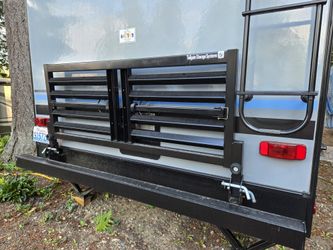 RV bumper mount bike rack