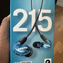 Shure SE215 Pro Wired In Ear Monitors