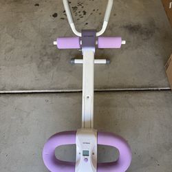 Foldable Abdominal Exercise Machin