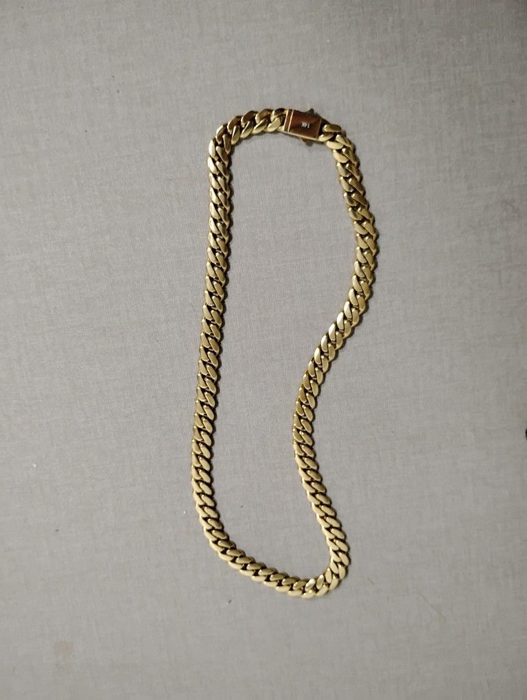 Cuban Chain 14k Gold