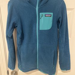 Womens Patagonia R1 Air Full Zip Fleece Hoody Jacket Size Small