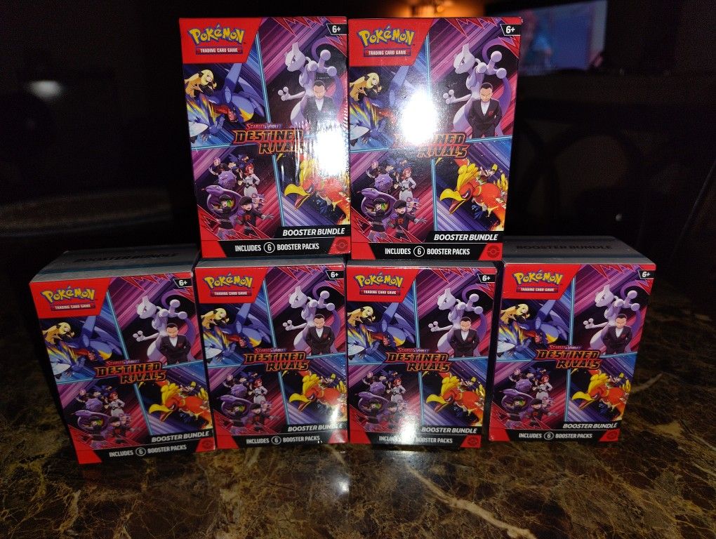 Pokemon Destined Rivals Booster Bundle