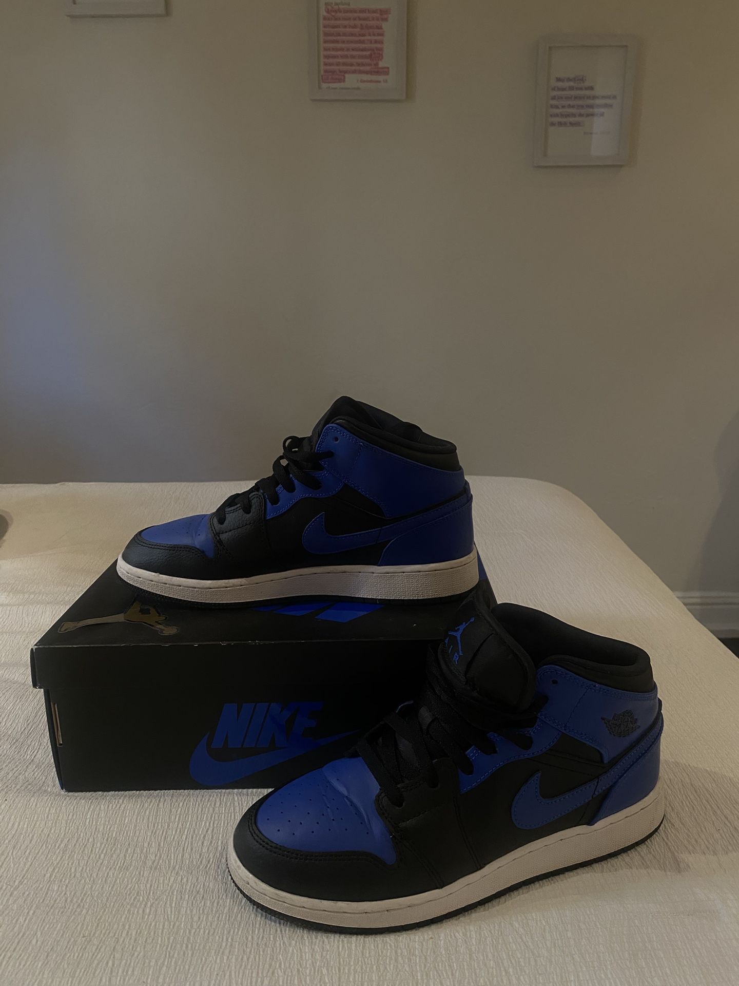Royal Blue Air Jordon’s 1