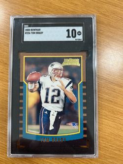 2000 Bowman Tom Brady #236 SGC 10 Gem Mint Rookie