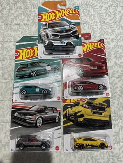 Hot Wheels Honda Set