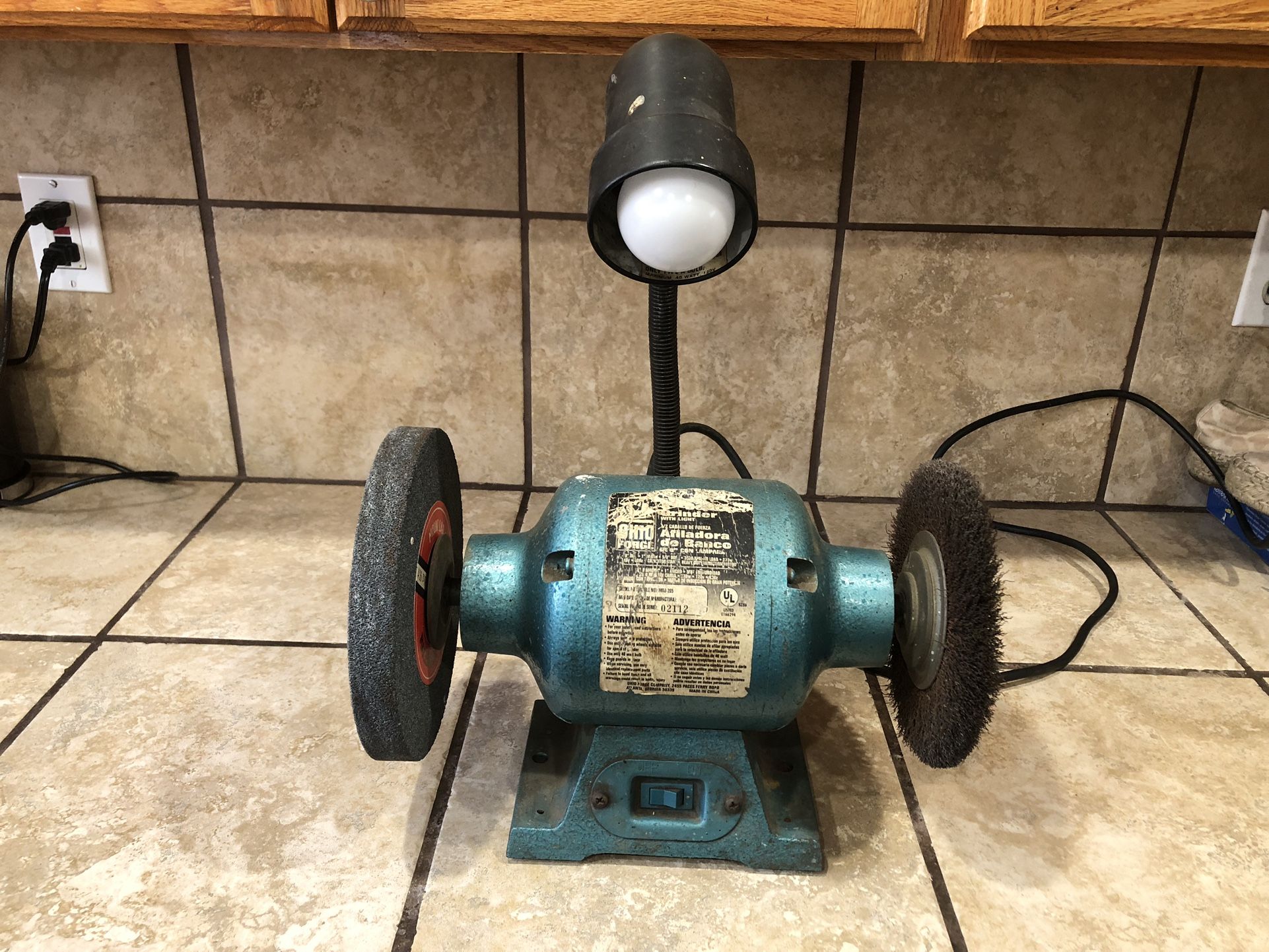 Grinder With Light