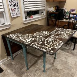 Curb Alert Glenside:  Double Drop-Leaf Dining/Kitchen Table